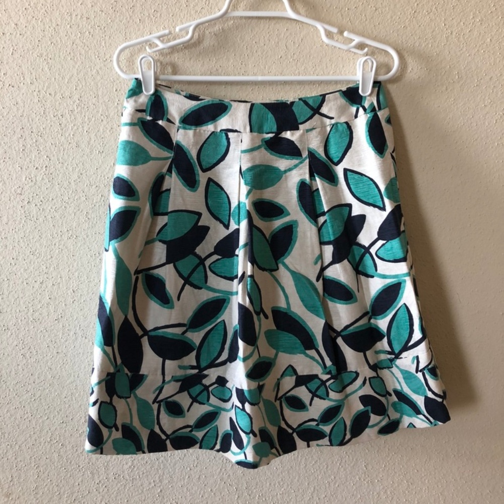 Women's Leaf Print Skirt